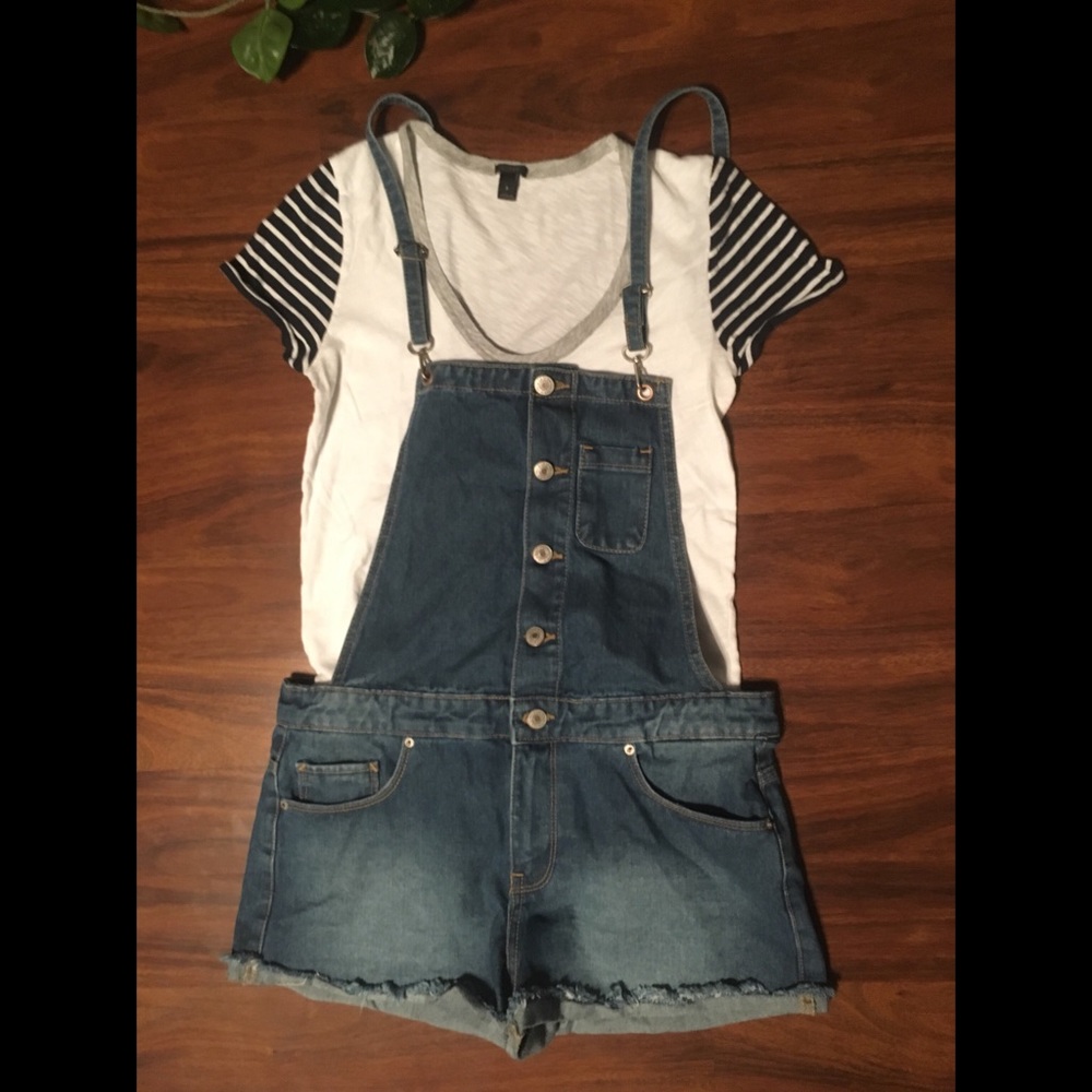 Overall Shorts by Forever 21 LA